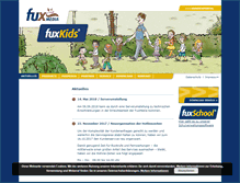 Tablet Screenshot of fuxkids.de